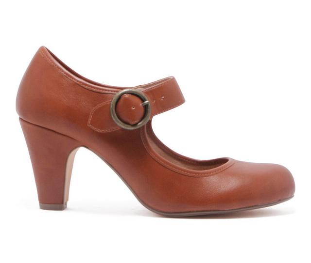 Women's Chelsea Crew Madeline Pumps in Rust color