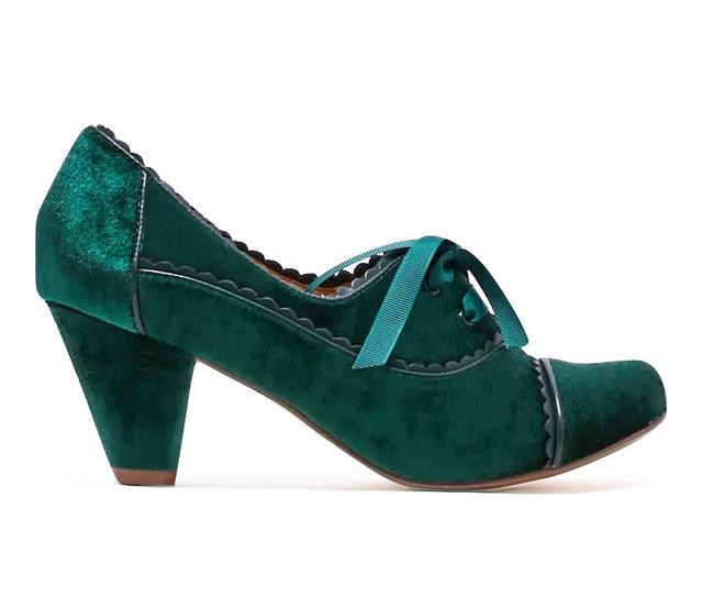 Women's Chelsea Crew Madison Oxford Pumps in Green color