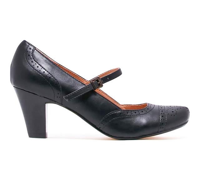 Women's Chelsea Crew Melody Mary Jane Pumps in Black color