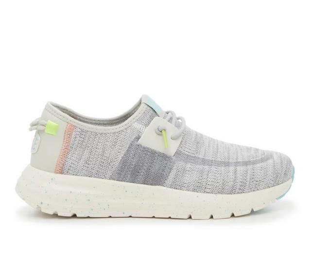 Women's HEYDUDE Sirocco Sneakers in Grey color