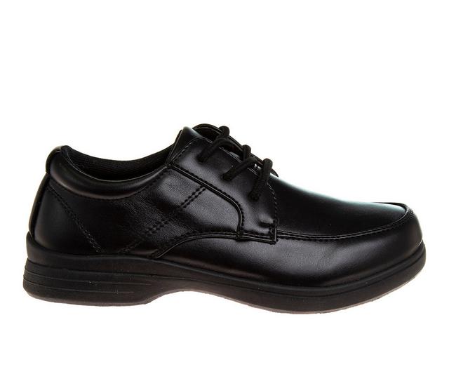 Boys' French Toast Toddler & Little Kid Santiago Solid Dress Shoes in Black color