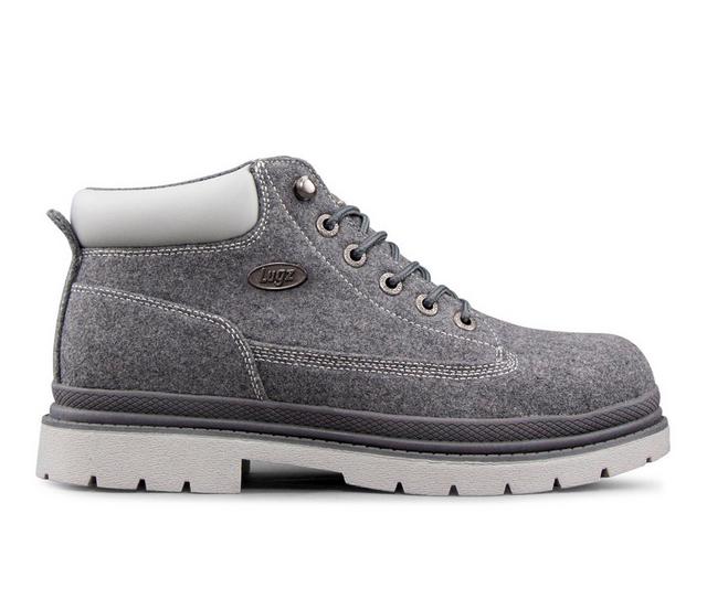 Men's Lugz Drifter Peacoat Casual Boots in Charcoal/Grey color