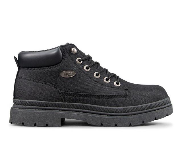 Men's Lugz Drifter Ripstop Men's Casual Boots in Black color