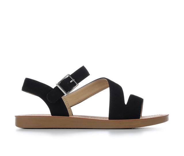 Girls' Soda Little Kid & Big Kid Quilt II Sandals in Black color