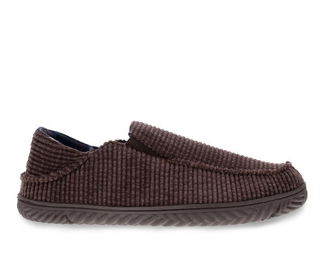 Staheekum Curbside Corduroy Slippers in Chocolate color