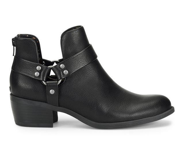 Women's BOC Liza Booties in Black color