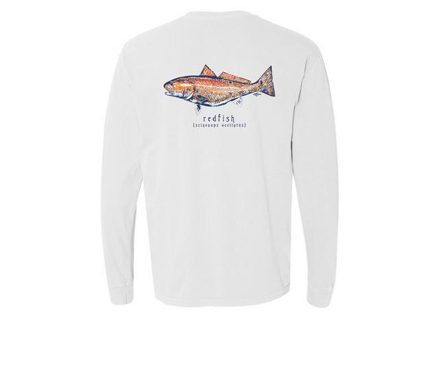 PHINS Redfish Shirt in white color