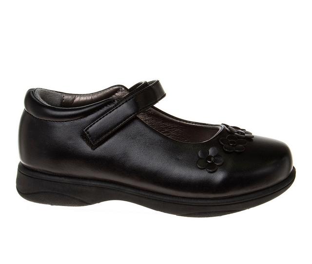 Girls' French Toast Little Kid & Big Kid Pure Petals Dress Shoes in BLACK color