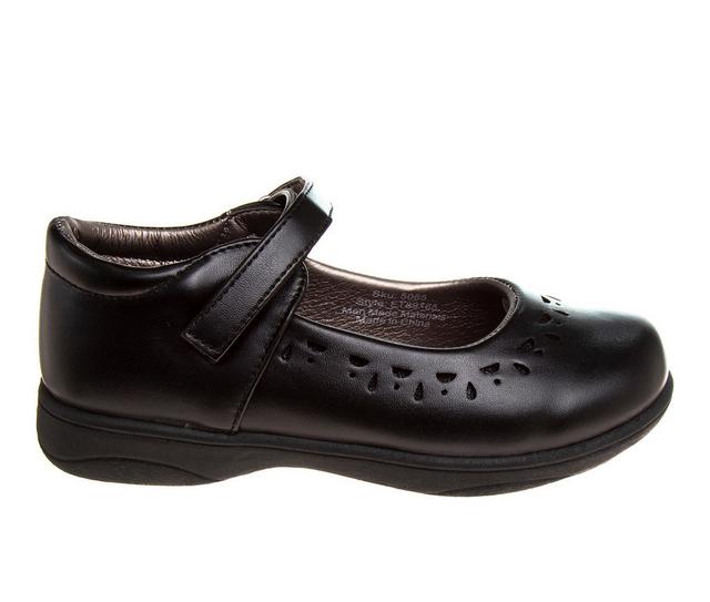 Girls' French Toast Little Kid & Big Kid Jeunesse Jolie Dress Shoes in Black color