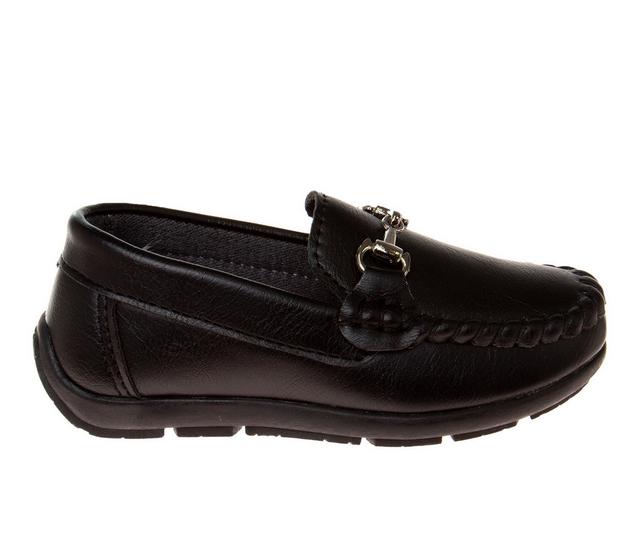 Boys' Josmo Toddler & Little Kid Beau Dress Loafers in Black color