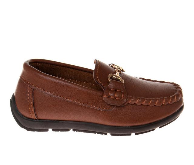 Boys' Josmo Toddler & Little Kid Beau Dress Loafers in Cognac color