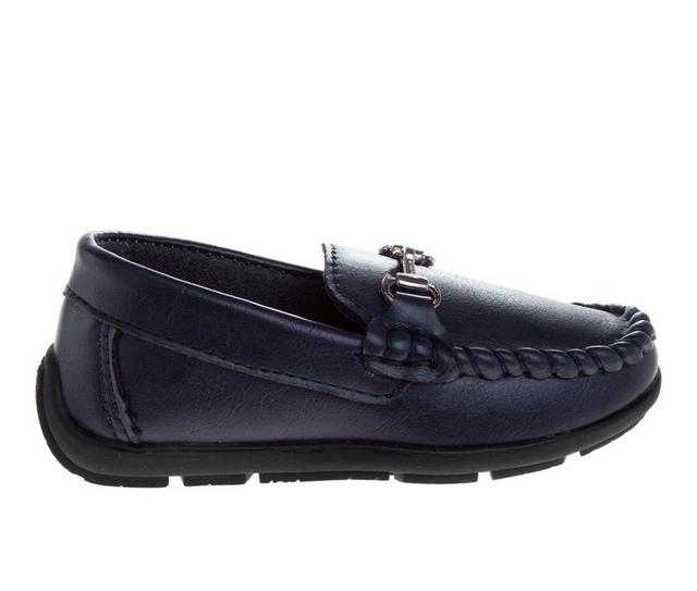 Boys' Josmo Toddler & Little Kid Beau Dress Loafers in Navy color