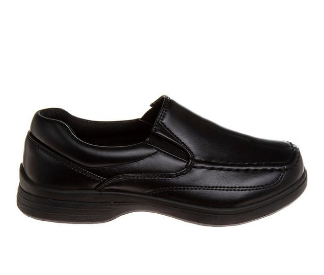 Boys' French Toast Little Kid & Big Kid Solid Steven Dress Shoes in Black color