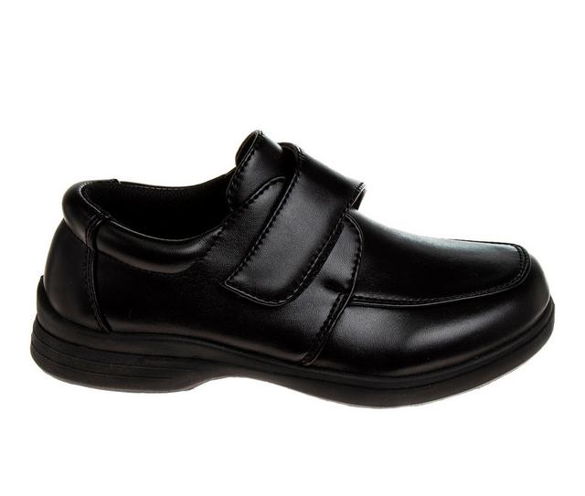 Boys' French Toast Little Kid & Big Kid Sound Simon Dress Shoes in Black color