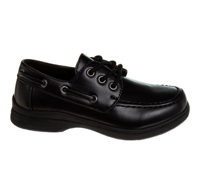 Boys' French Toast Little Kid Samuel Safe Dress Shoes in Black color