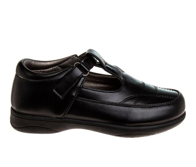 Girls' French Toast Little Kid & Big Kid Forte Felix Dress Shoes in Black color