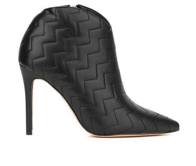Women's New York and Company Yesenia Booties in Black color