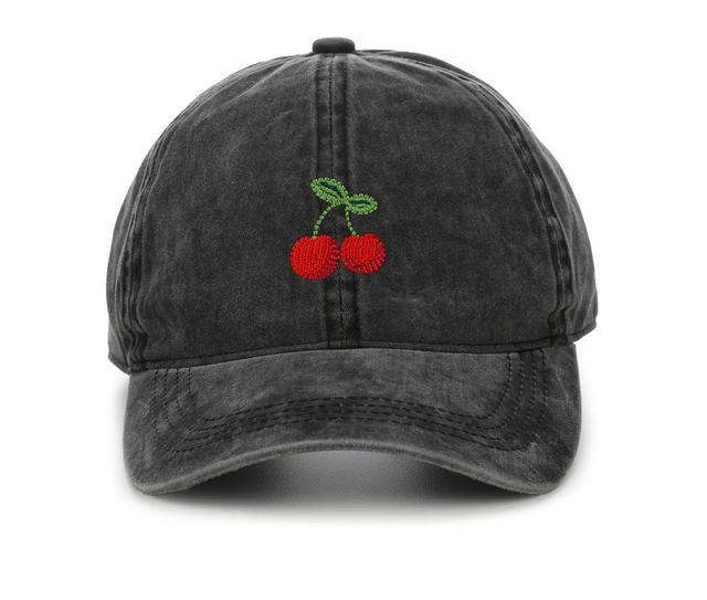 David and Young Cherry Ballcap in Black color