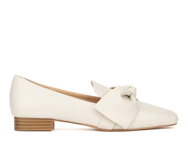 Women's New York and Company Dominca Loafers in Bone color