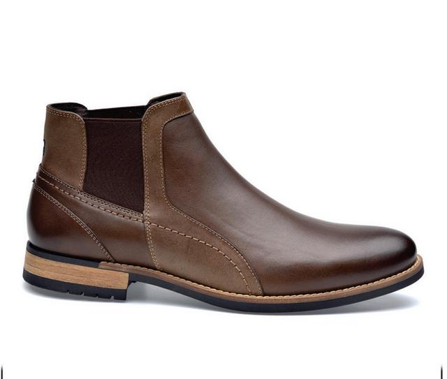 Men's Pazstor Mauri West Chelsea Dress Boots in Chesnut color