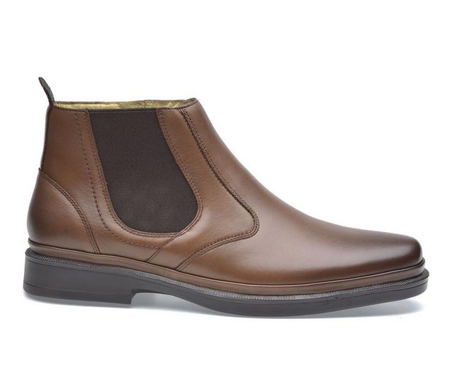 Men's Pazstor Max Chelsea Dress Boots in Barista Brown color