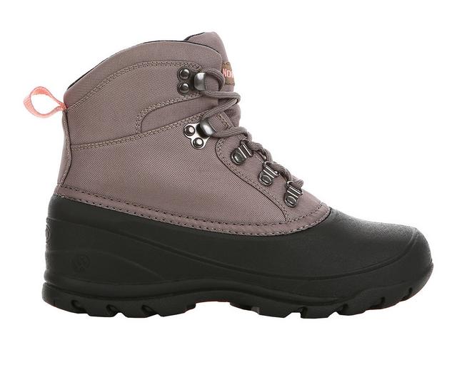 Women's Northside Womens Glacier Peak Waterproof Winter Boots in Taupe color