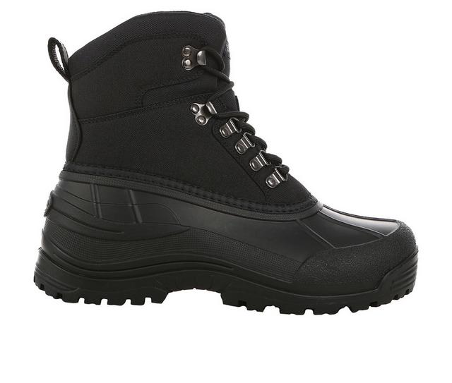 Men's Northside Glacier Peak Waterproof Winter Boots in Black color