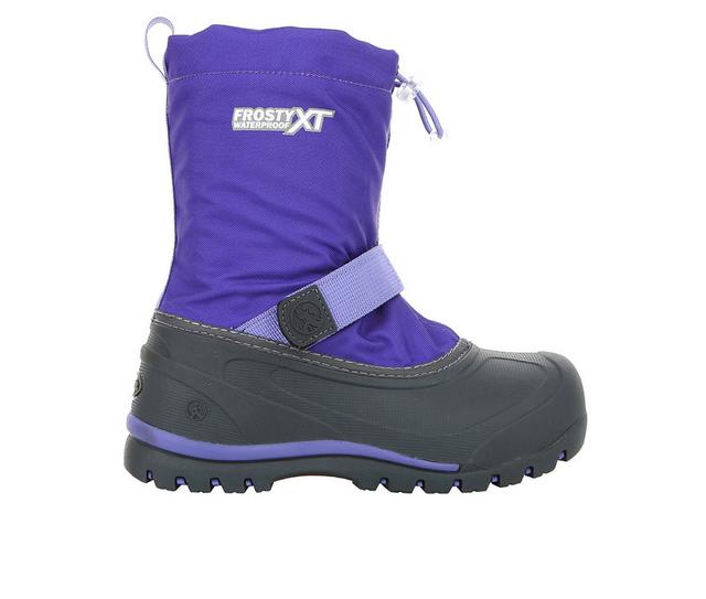 Girls' Northside Little Kid & Big Kid Frosty XT Waterproof Winter Boots in Purple/Lilac color