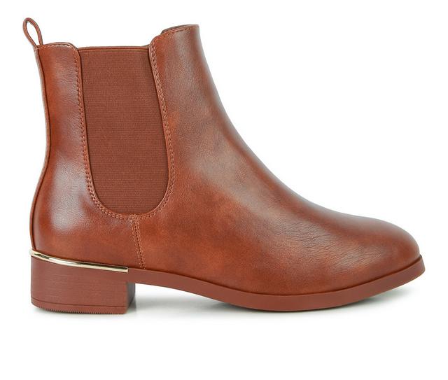 Women's London Rag Yacht Chelsea Booties in Brown color