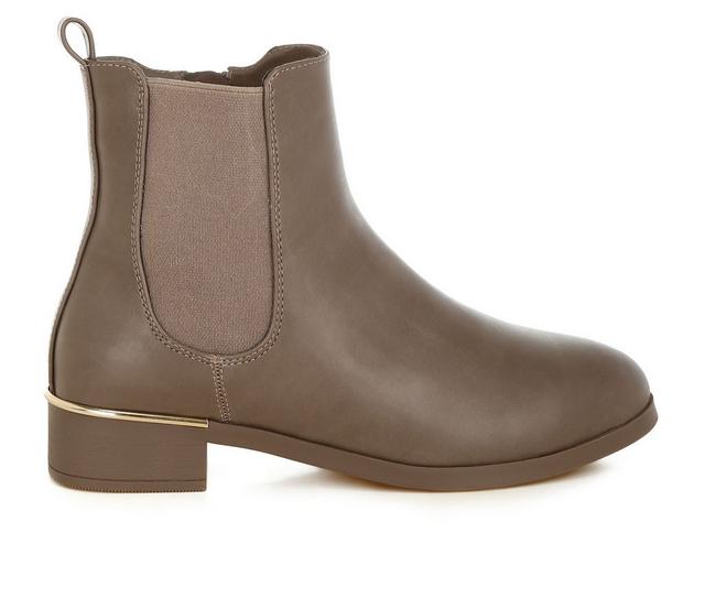 Women's London Rag Yacht Chelsea Booties in Taupe color