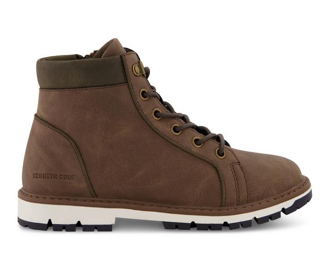 Boys' Kenneth Cole Little Kid & Big Kid Andy Lace Up Boots in Tan color