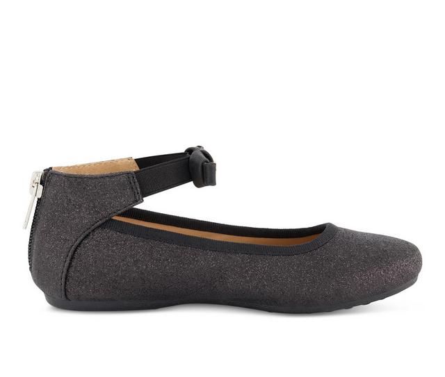 Girls' Kenneth Cole Little Kid & Big Kid Daisy Bowie Dress Shoes in Black color