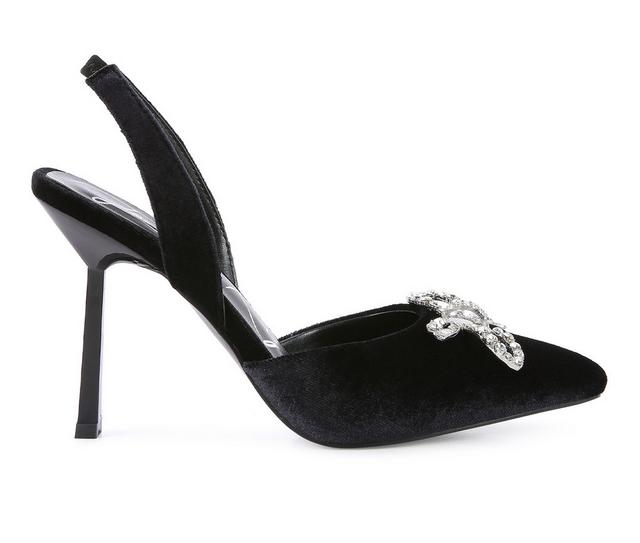Women's London Rag Firebird Pumps in Black color