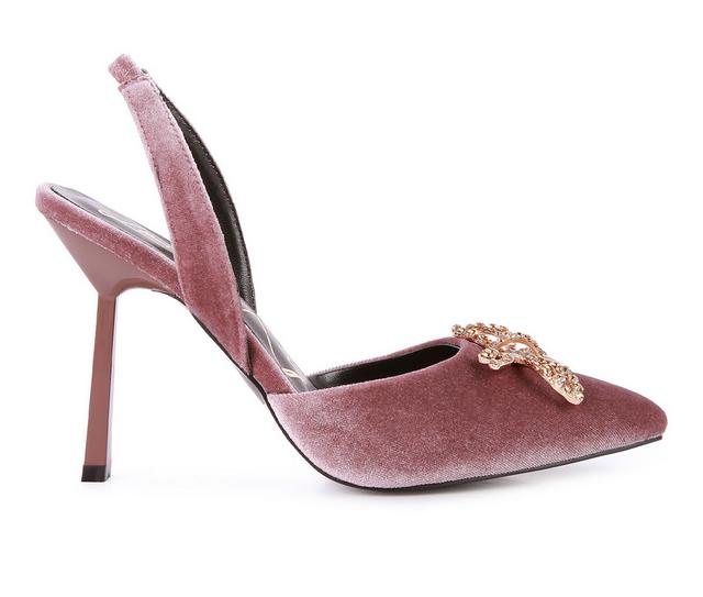 Women's London Rag Firebird Pumps in Lilac color