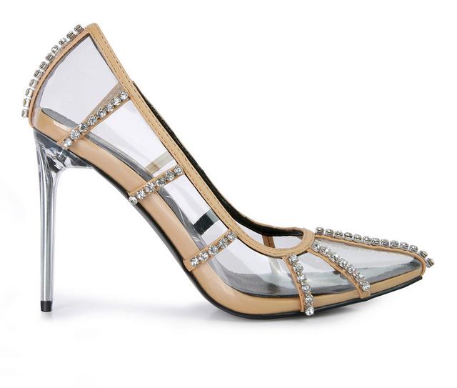 Women's London Rag Lovelace Pumps in Beige color