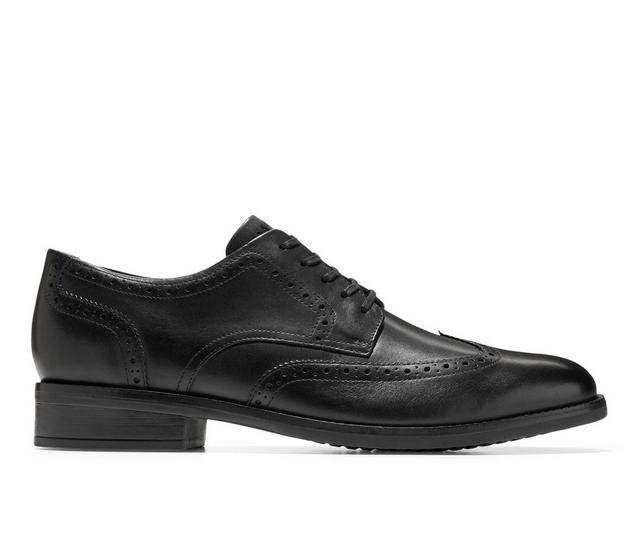 Men's Cole Haan Grand+ Value Dress Cap Toe Dress Shoes in Black color