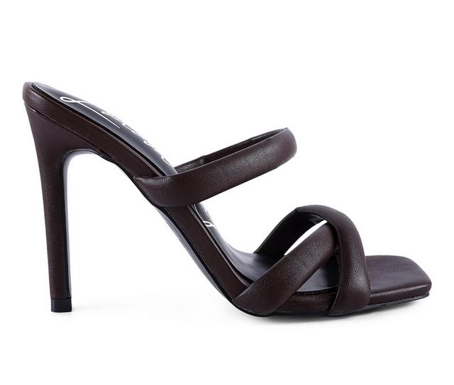 Women's London Rag Cloud Nine Dress Sandals in Espresso color