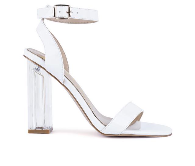 Women's London Rag Poloma Dress Sandals in White color