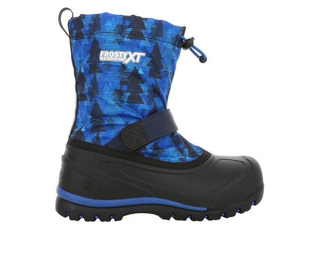 Kids' Northside Big Kid Frosty XT Waterproof Winter Boots in Black/Navy color