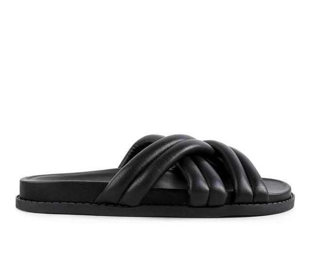 Women's London Rag Dusk Dust Sandals in Black color