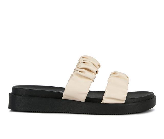 Women's London Rag Maiden Sandals in Beige color