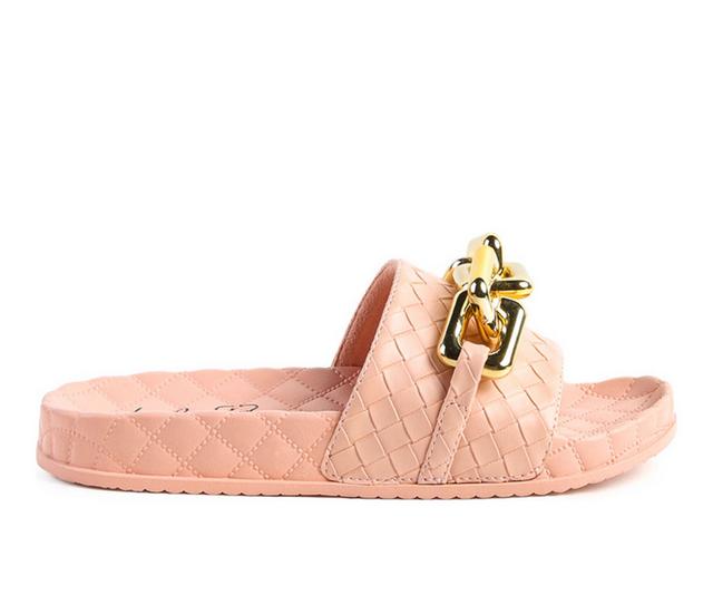 Women's London Rag Miami Sandals in Pink color