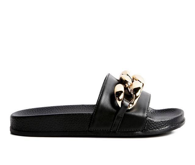 Women's London Rag Ishtar Sandals in Black color