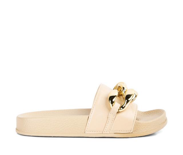 Women's London Rag Ishtar Sandals in Latte color