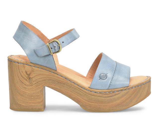 Women's Born Lucca in Dk Blue color