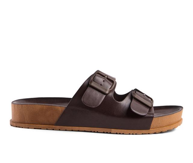 Women's London Rag Minata Sandals in Espresso color