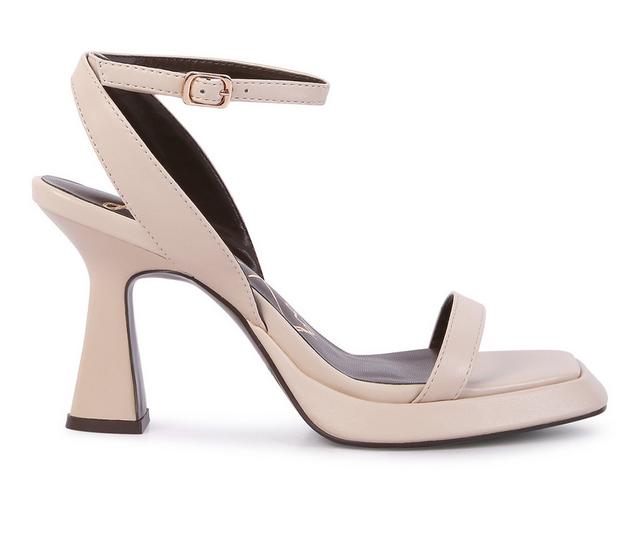 Women's London Rag Five Star Dress Sandals in Latte color