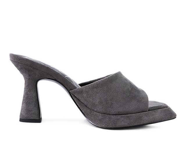 Women's London Rag Copyme Dress Sandals in Grey color
