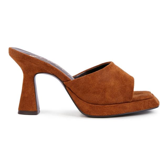 Women's London Rag Copyme Dress Sandals in Tan color