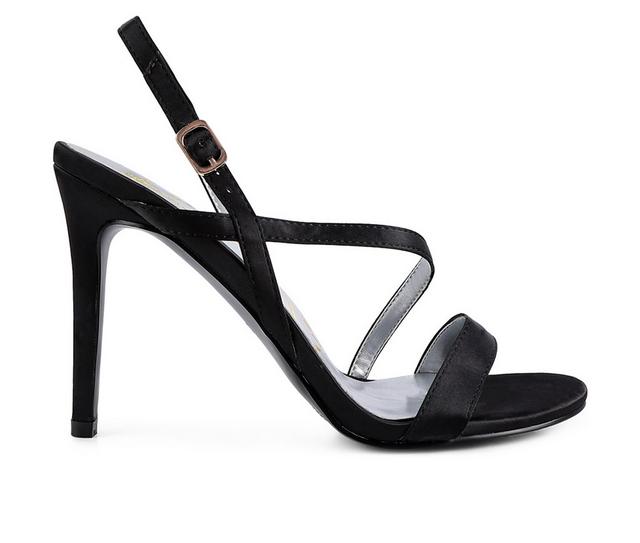 Women's London Rag Skyfall Dress Sandals in Black color